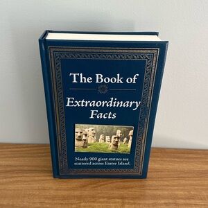 THE BOOK OF EXTRAORDINARY FACTS - 2012 COPYRIGHT HARDCOVER BOOK